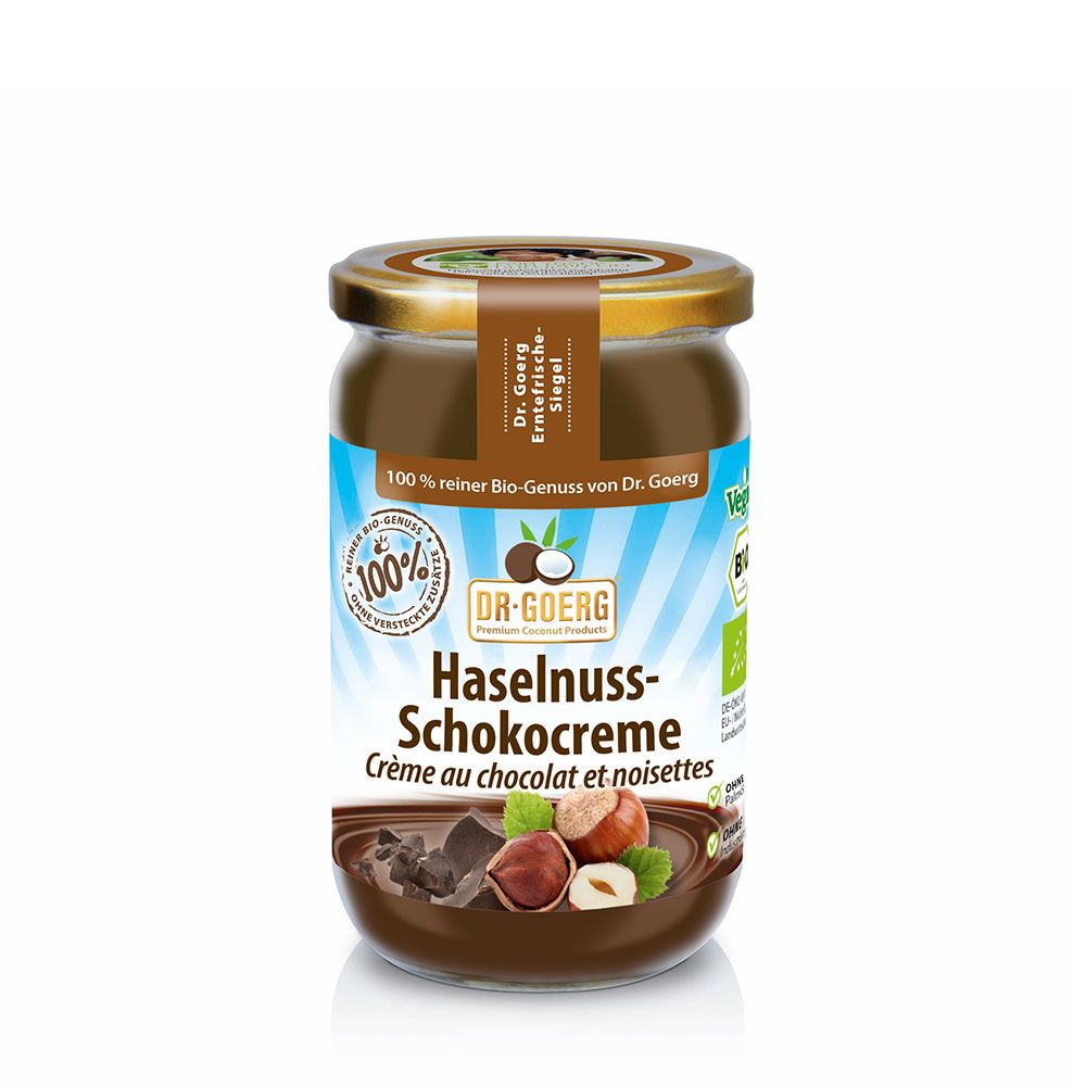 PREMIUM BIO Hazelnut Chocolate Cream - DR. GOERG | GymBeam.gr