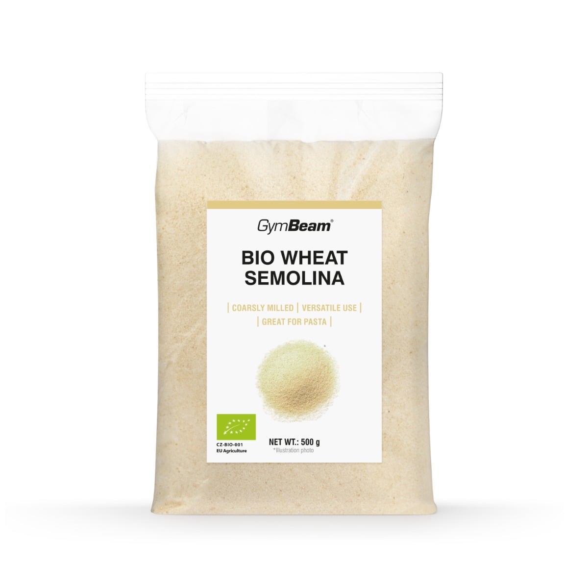 BIO wheat semolina - GymBeam