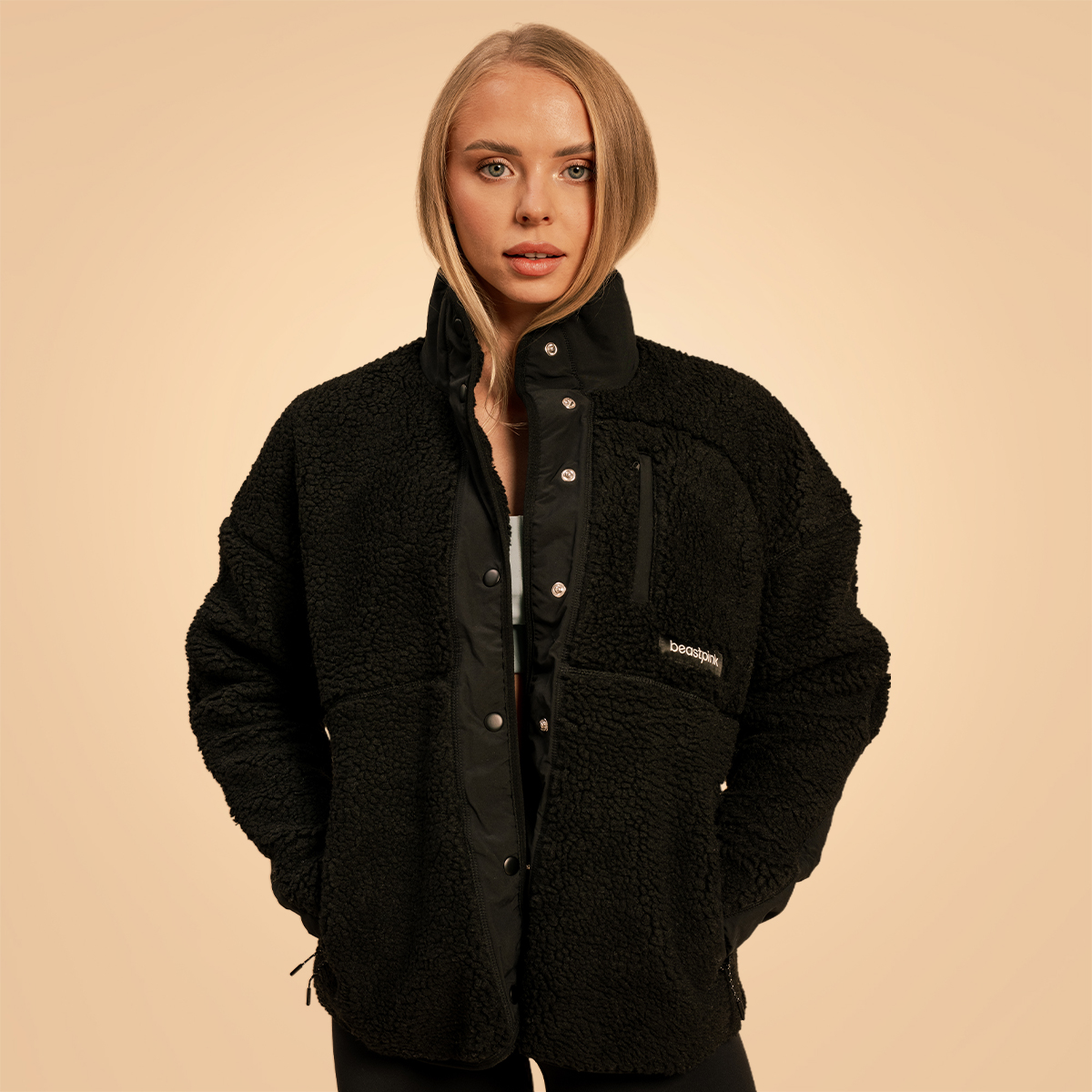 Γυναικείο Jacket Bliss Black - BeastPink