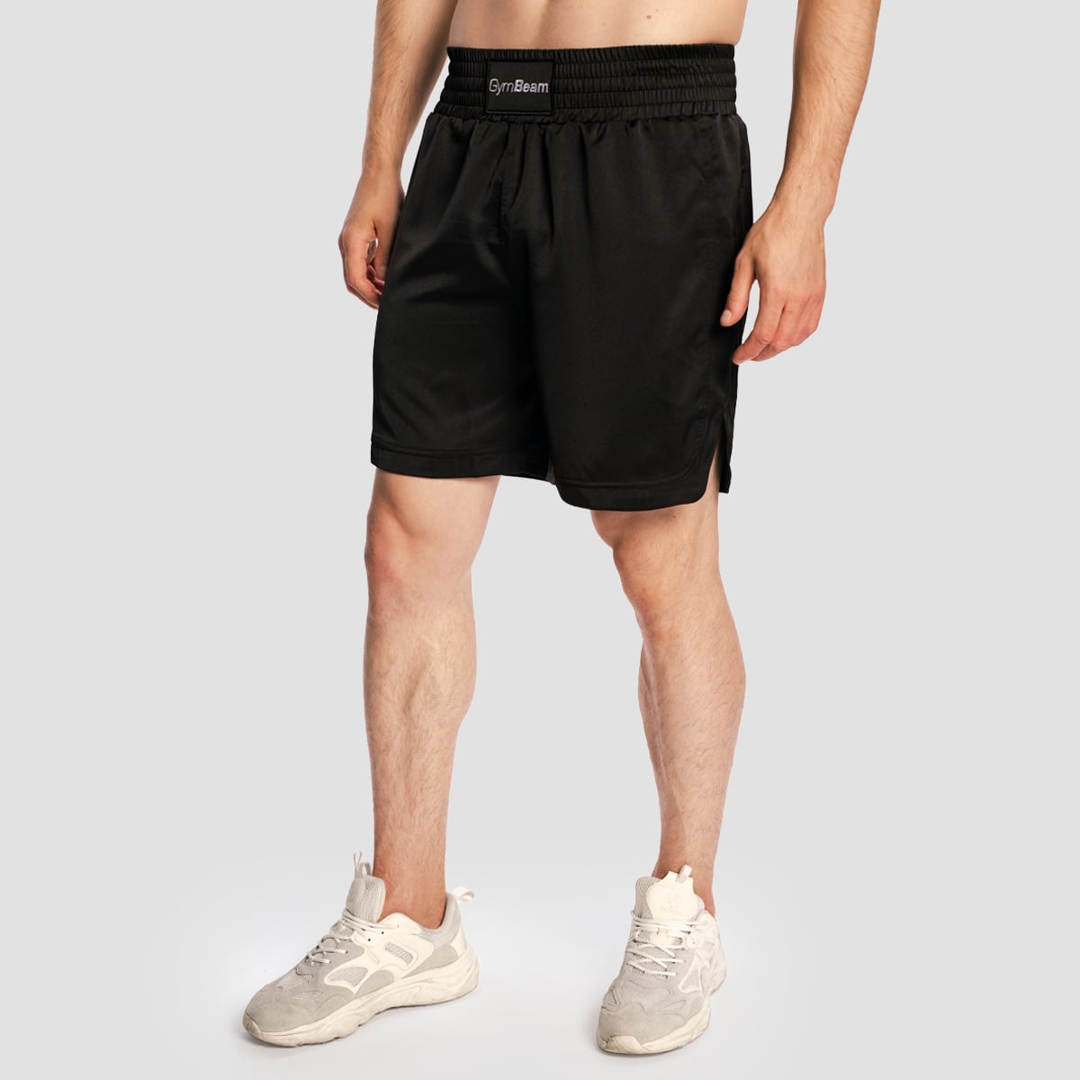 Combat Boxing Shorts Black - GymBeam