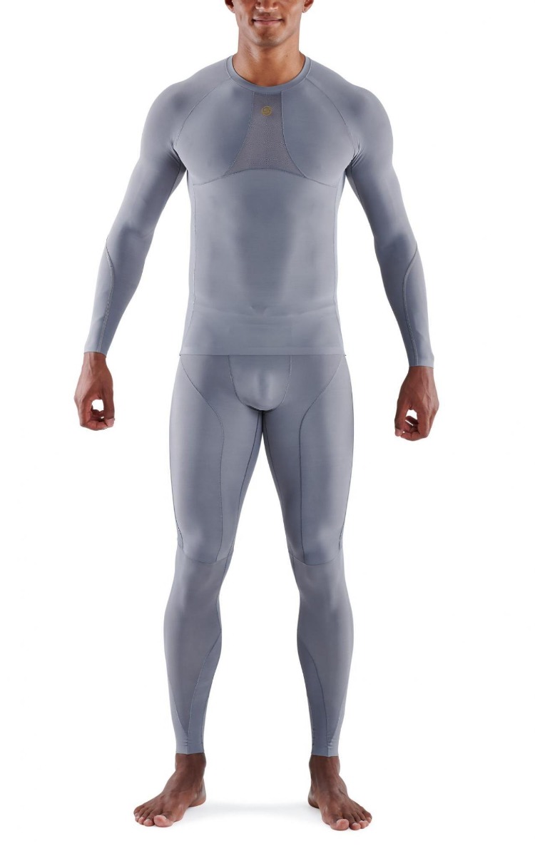 SKINS Μακρυμάνικη Μπλούζα Compression Series-5 Grey L