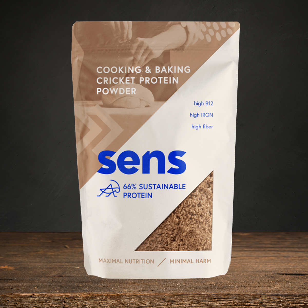 Σκόνη Πρωτεΐνης Γρύλου Cooking and Baking - SENS