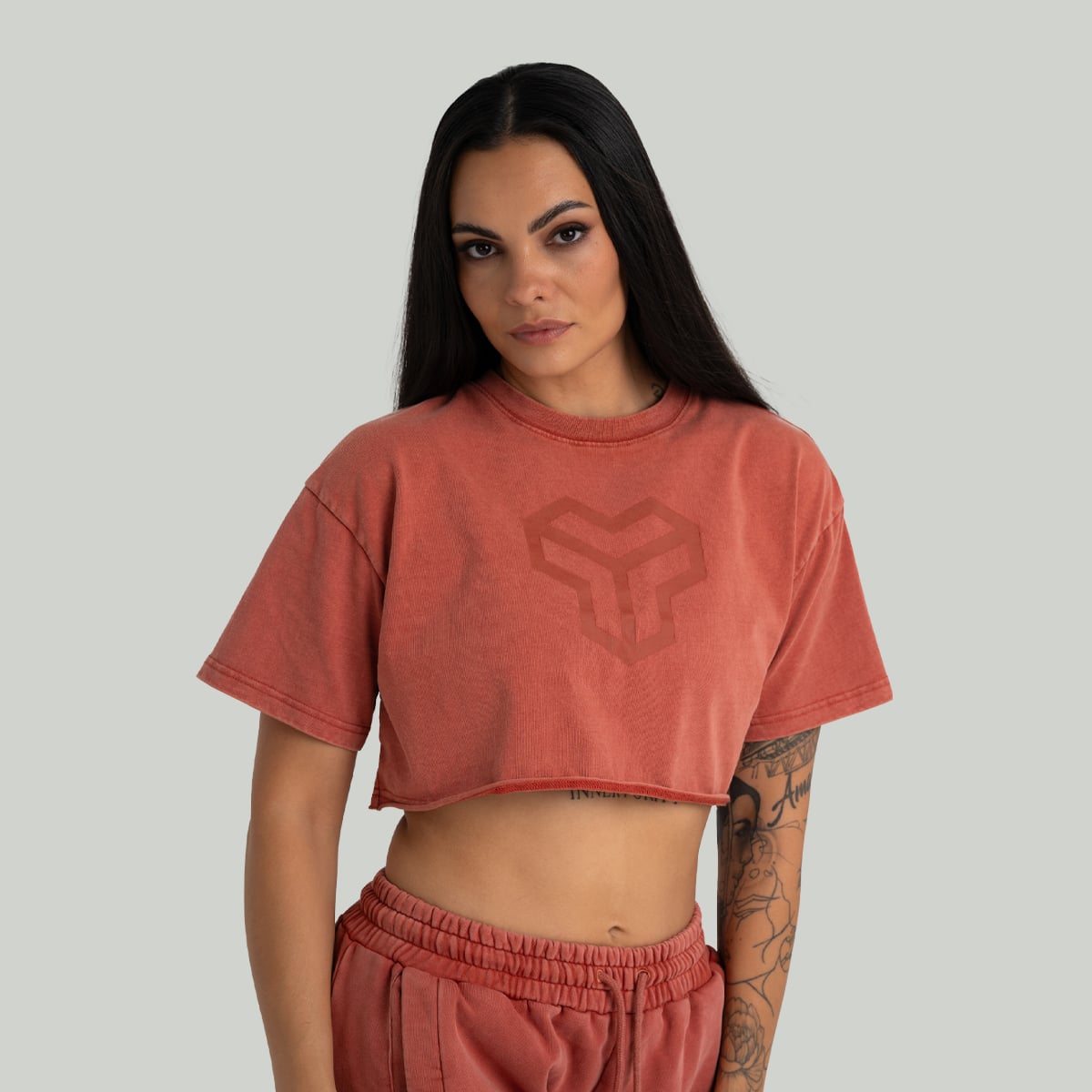 Γυναικείο Washed CropTop Teraa - STRIX
