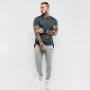 Ανδρικό Basic T-Shirt Dark Grey - GymBeam L