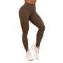 Γυναικείο Κολάν Mesh Panel Olive – GymBeam L