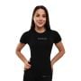 Γυναικείο T-shirt FIT Black - GymBeam L