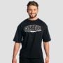 T-Shirt Boxy Athletic Society Black - GymBeam L