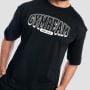 T-Shirt Boxy Athletic Society Black - GymBeam L