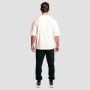 T-Shirt Boxy Athletic Society Cream - GymBeam XL