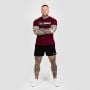 Beam Ανδρικό T-shirt Burgundy - GymBeam L