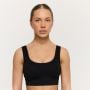 Γυναικείο Bralette GymBabe Black - GymBeam M