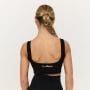 Γυναικείο Bralette GymBabe Black - GymBeam M