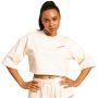 Γυναικείο Cropped Serenity T-Shirt Ivory - BeastPink L