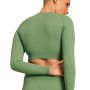 Women‘s Hyper CropTop Olivine - BeastPink L
