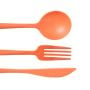 Cutlery Set 2GO Orange - GymBeam single_variant