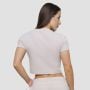 Γυναικείο Agile Cropped T-Shirt Desert- GymBeam L