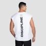 Discipline Tanktop White - GymBeam XL