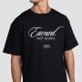 Earned T-shirt Black - GymBeam XXL