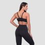Essence String Sports Bra Black - GymBeam M