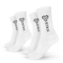 Essential Crew Socks 2Pack White - STRIX L