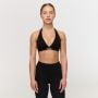 Fierce Halter Sports Bra Black - GymBeam S