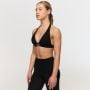 Fierce Halter Sports Bra Black - GymBeam S