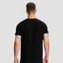 Fitness T-Shirt Black - GymBeam L