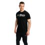Fitness T-Shirt Black - GymBeam L