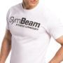 Fitness T-Shirt White - GymBeam XL