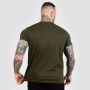 Grow Ανδρικό T-shirt Military Green - GymBeam XXXL