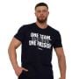 Ανδρικό T-Shirt One Team Navy - GymBeam XXXL