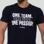 Ανδρικό T-Shirt One Team Navy - GymBeam XXXL