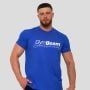 Ανδρικό T-shirt  Willpower Royal Blue - GymBeam L