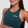 Ignite Sports Bra Dark Green - GymBeam S