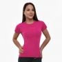 Γυναικείο T-shirt FIT Magenta - GymBeam L