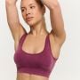 Lift Seamless Sports Bra Plum - GymBeam S