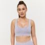 Lift Seamless Sports Bra Violet - GymBeam S