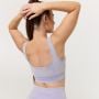 Lift Seamless Sports Bra Violet - GymBeam S