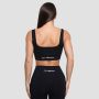 Lift Seamless Sports Bra Black - GymBeam S