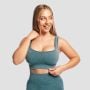 Lift Seamless Sports Bra Petrol - GymBeam S