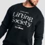 Ανδρικό Φούτερ Lifting Society Black - GymBeam XXL
