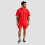 Oversized T-Shirt Limitless Hot Red - GymBeam S