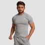 Ανδρικό Fitted TRN T-shirt Grey - GymBeam S