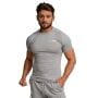 Ανδρικό Fitted TRN T-shirt Grey - GymBeam S
