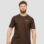 Basic T-Shirt Chocolate Brown - GymBeam L