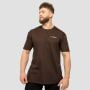 Basic T-Shirt Chocolate Brown - GymBeam L