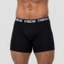 Men‘s FIT Boxers 3Pack Black - GymBeam XXXL
