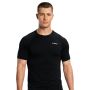 Ανδρικό T-shirt Pulse X Running Black - GymBeam L