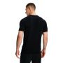 Ανδρικό T-shirt Pulse X Running Black - GymBeam L