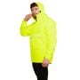 Ανδρικό μπουφάν βροχής Smock κίτρινο neon - GymBeam XXL